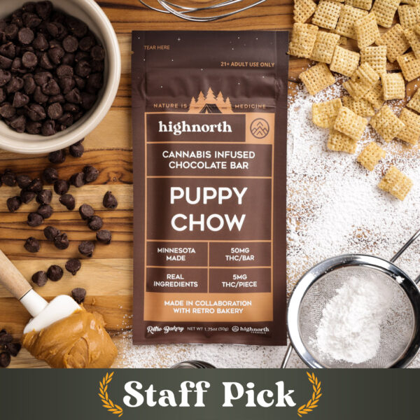 Puppy Chow THC Chocolate Bar